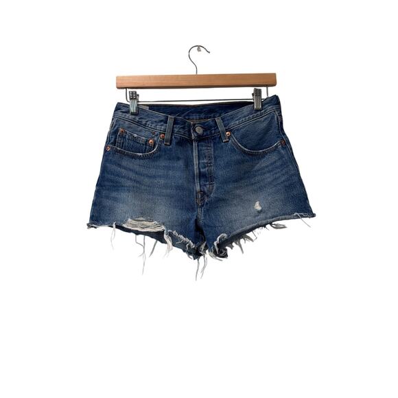 Levi’s 501 cutoff shorts size 27 - Picture 1 of 4